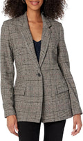Women's Blake Long Blazer - Notched Collar Power Blazer