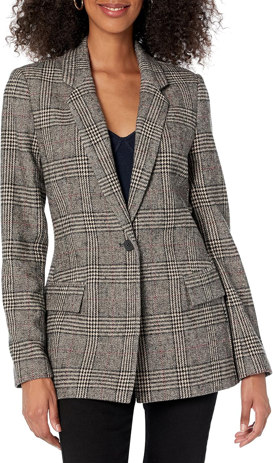 The Drop Women's Blake Long Blazer for Effortless Style