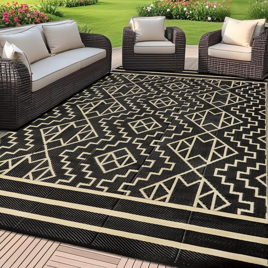 SAND MINE Reversible Mats for Outdoor Use - Stylish and Durable