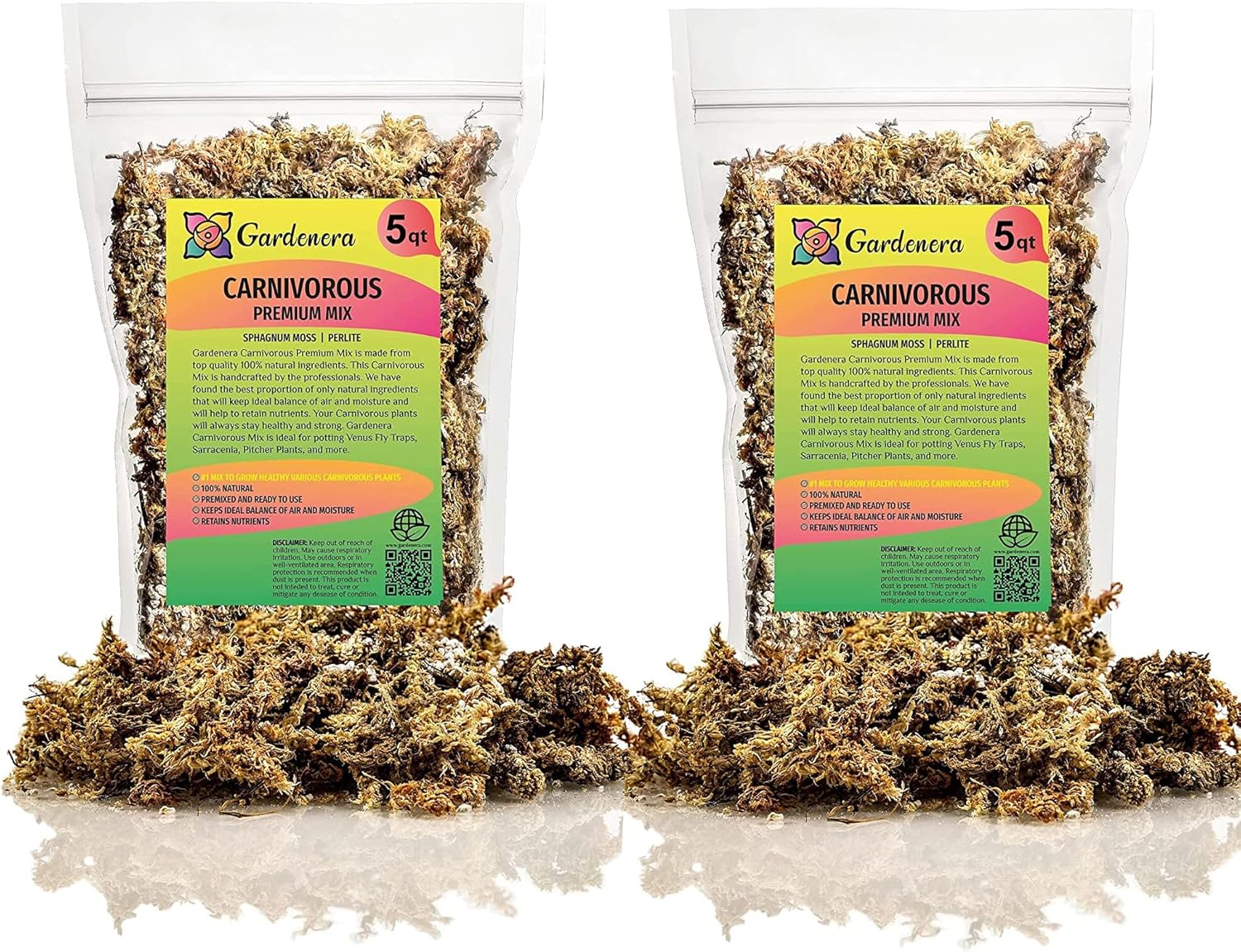 Gardenera Sphagnum Moss Potting Mix for Carnivorous Plants