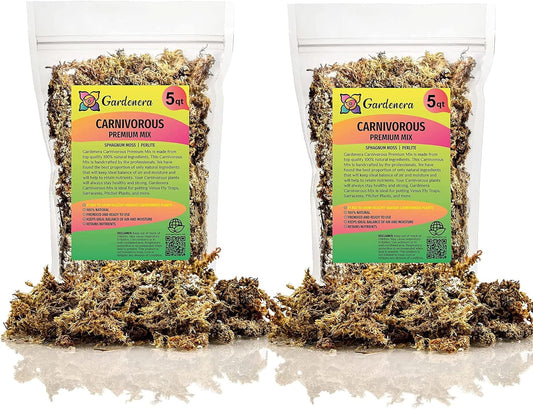 Gardenera Sphagnum Moss Potting Mix for Carnivorous Plants