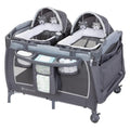 Baby Trend Lil Snooze Deluxe III Nursery Center Playard for Twins