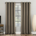 Nordic 2-Pack Theater Grade 100% Blackout Grommet Curtains - Energy