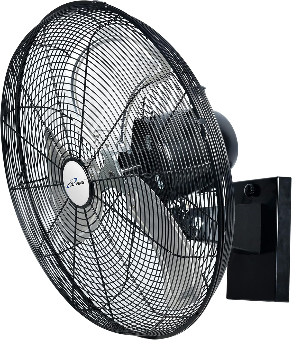 iLiving 20 Inch Outdoor Oscillating Wall Fan for All Seasons