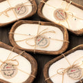 Gingerbread Wood Dough Bowl Candle - 3-Wick Soy Candle Gift