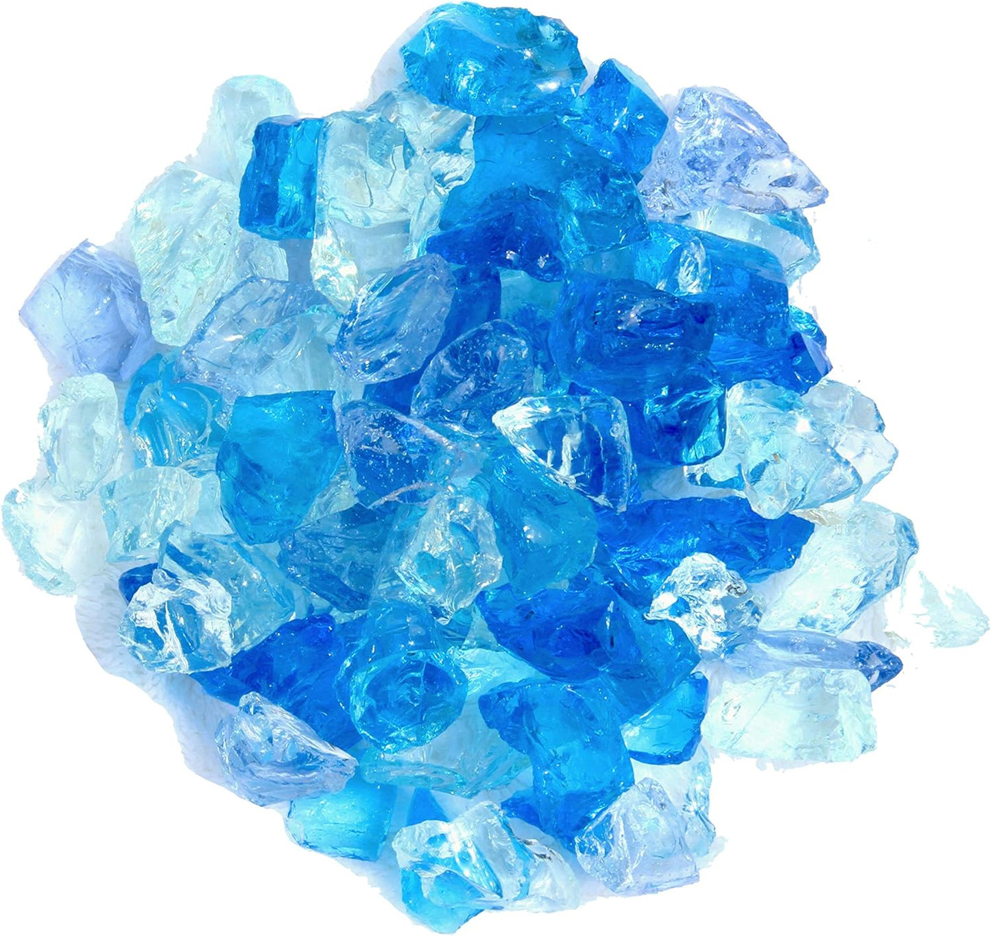 Hiland RGLASS-2-BB Fire Glass, 20 lb, Bahama Blend Review