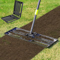 Lawn Leveling Rake 30x10 in Folding Head - Yard Leveler