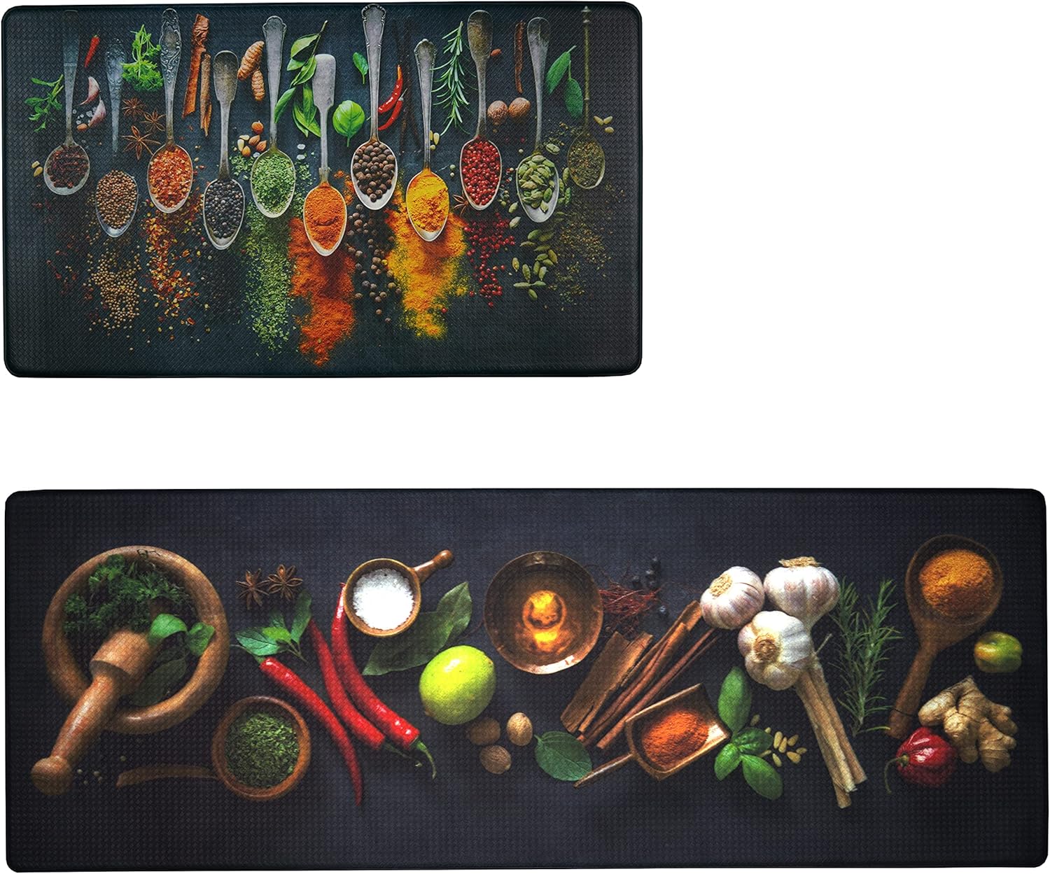 Artistic Anti Fatigue Kitchen Floor Mat for Comfort and Style