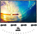 120 in Projector Screen Portable 16:9 - Foldable Indoor Outdoor Screen