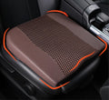 Car Seat Cushion Brown - Memory Foam Driving Pillow for Sciatica