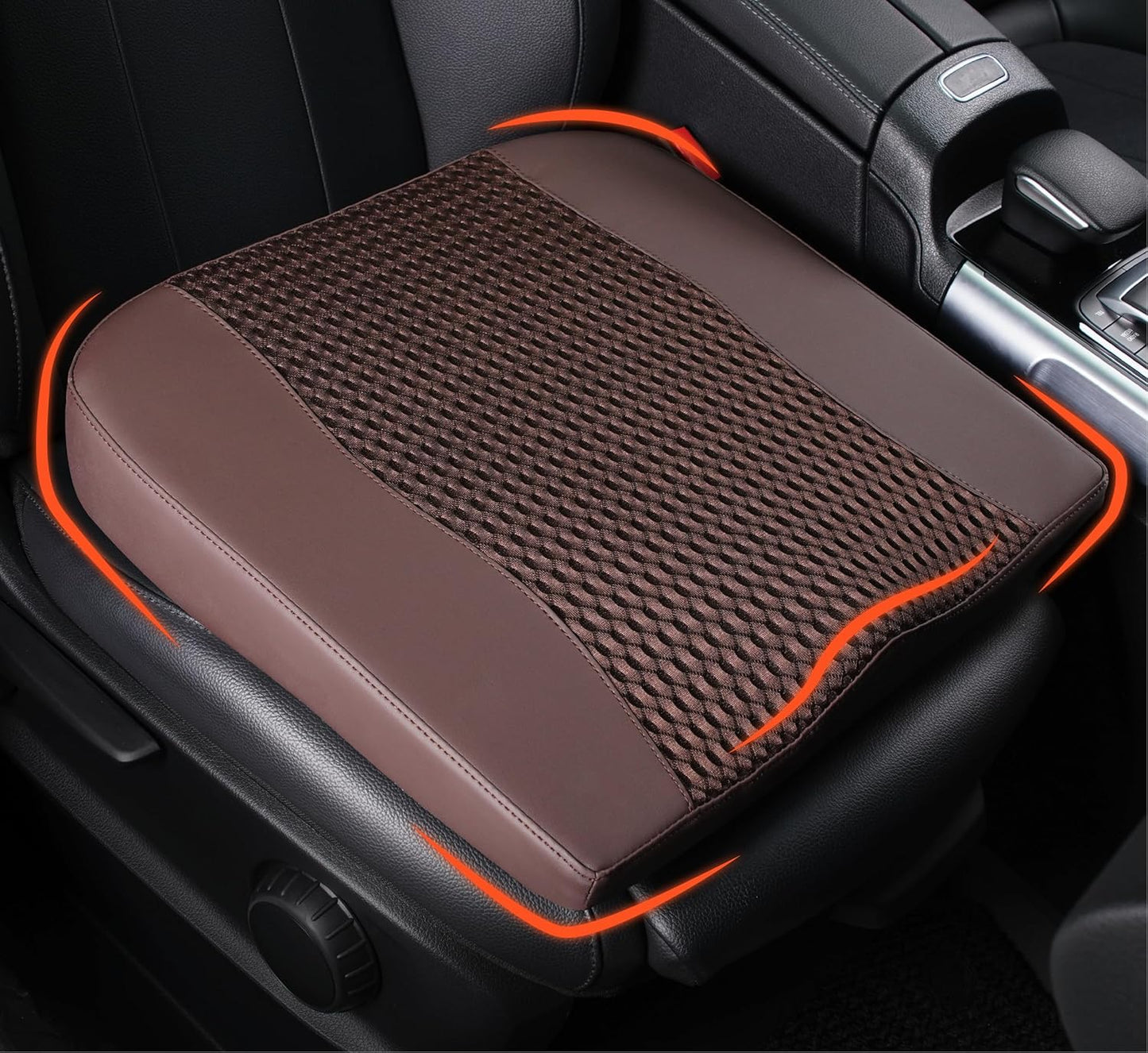Comfort Memory Foam Car Seat Cushion for Pain Relief Driving