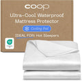 Ultra-Cool Waterproof Mattress Protector, Full - Cooling, Whisper