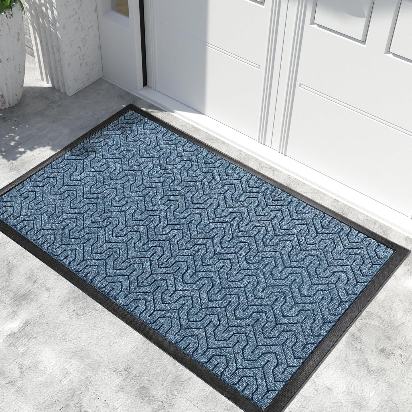 Yimobra Extra Large Door Mat for Heavy Duty Outdoor Use