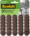 Custom Fit Scotch Felt Pads 0.75-1.5 Round - Floor Protection