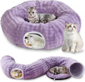 Bubble Cat Tunnel for Indoor Cats - Versatile Peekaboo Donut Bed