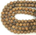 Gorgeous Natural 10mm Rosewood Beads 500pcs for Jewelry Making - Craft