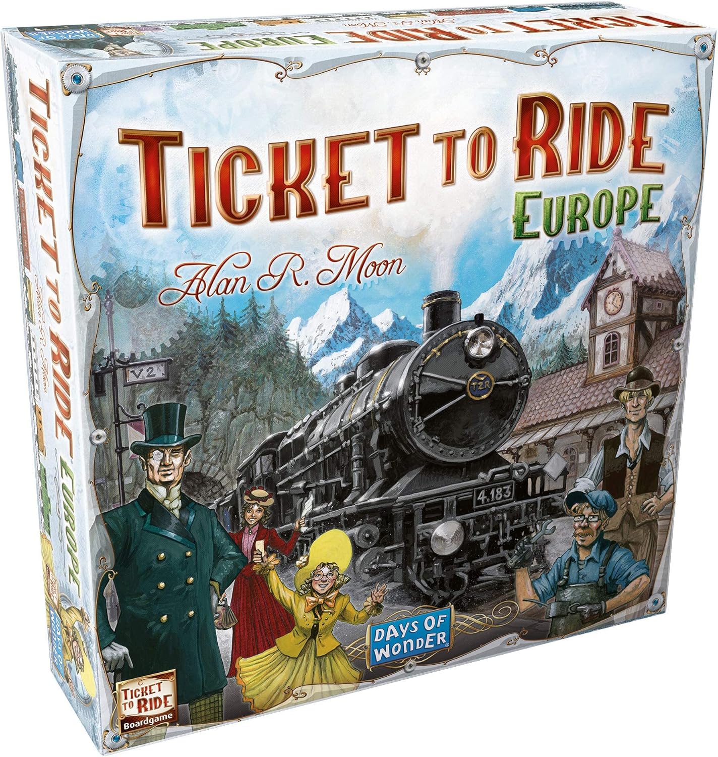Ticket to Ride Europe Board Game - A Fun Family Strategy Game
