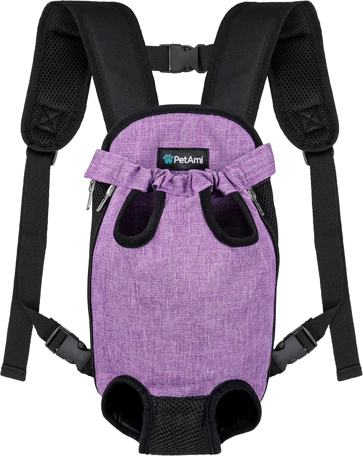 Ventilated Dog Chest Carrier for Hands-Free Adventures