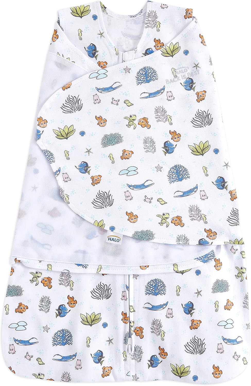HALO Disney Baby Finding Nemo Sleepsack Swaddle for Newborns