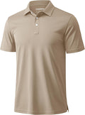 MAGCOMSEN Men's Polo Shirts Quick Dry Short Sleeve Golf Shirt