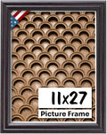 Coffee Brown 11x27 Picture Frame.75 in Wide - Dark Brown Wall Decor