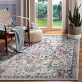 SAFAVIEH Area Rug 4x6 - Madison Collection in Cream & Blue