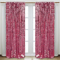 Hot Pink Sequin Backdrop 4 x 10ft Pack of 2 - Glitter Photo Booth