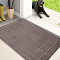 Dirt Trapping Door Mat 24in x 35.5in - Low Profile, Machine Washable