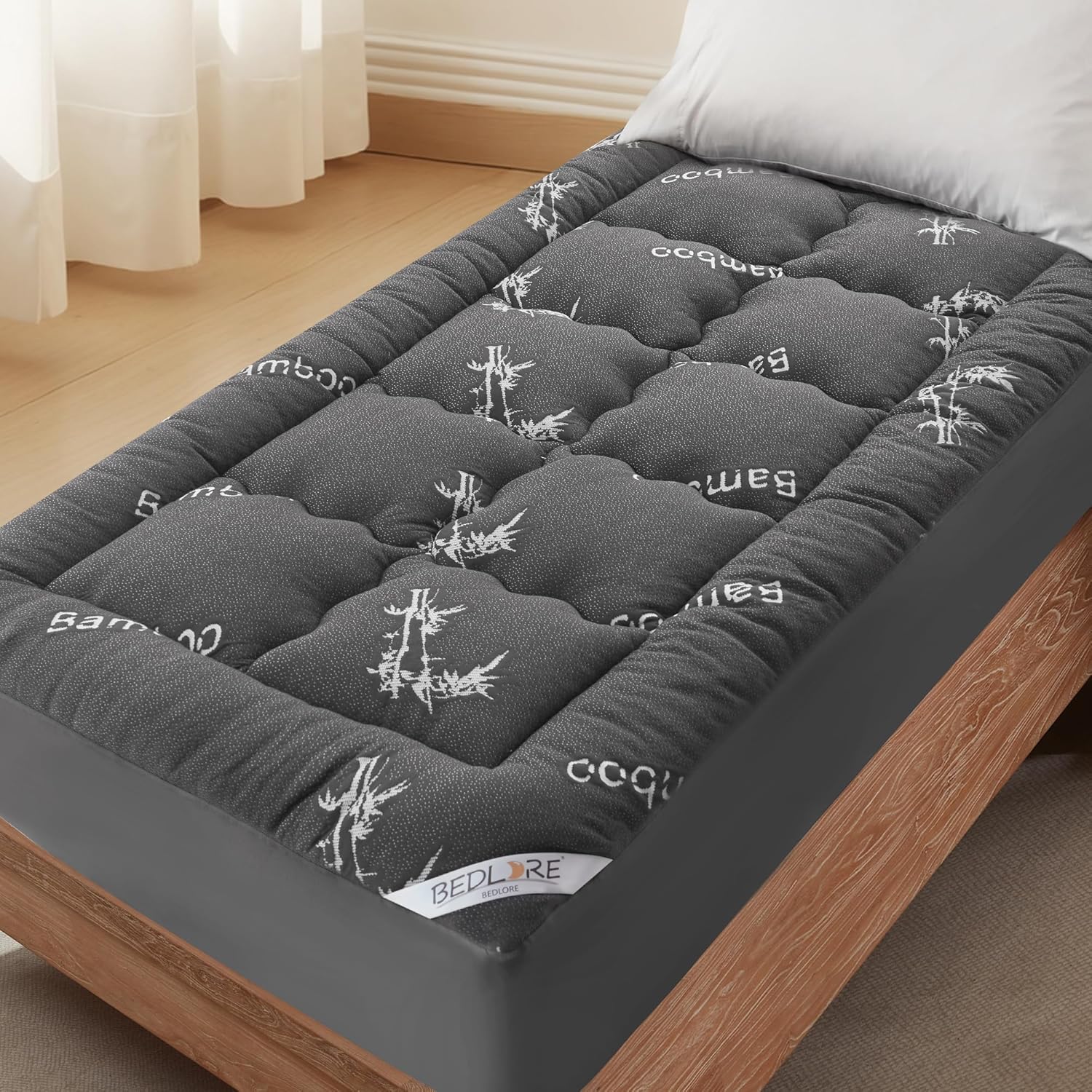 BEDLORE Twin XL Mattress Topper for Ultimate Comfort and Support
