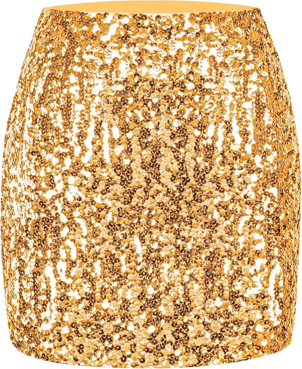 MANER Women's Sequin Skirt for Night Out and Party Events