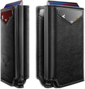 BULLIANT Men Wallet Leather Card Holder Money Clip - Slim Eject Wallet