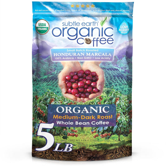 5LB Cafe Don Pablo Organic Arabica Whole Bean Coffee