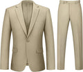 Mens Suit 2 Piece Slim Fit One Button Jacket & Pants - Classic Look