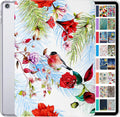 DuraSafe iPad 9.7 Case Birds & Flowers - Slim Hard Shell