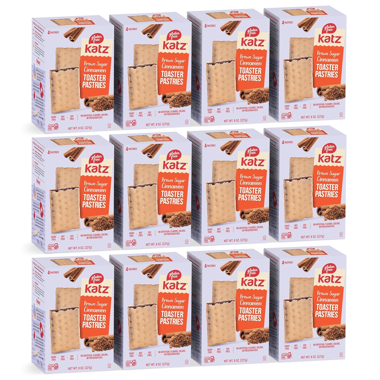 Katz Gluten Free Cinnamon Toaster Pastries - Healthy Snack Treats