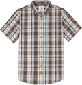 Dubinik Mens Short Sleeve Button Down Shirt - Lightweight Vintage you