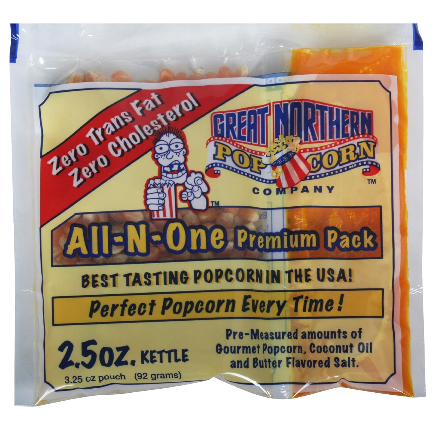 Convenient 80-Ct Gourmet Popcorn Packs by Great Northern