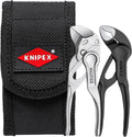 Knipex 2 Pc Mini Pliers XS Set in Belt Pouch - Compact EDC Tools