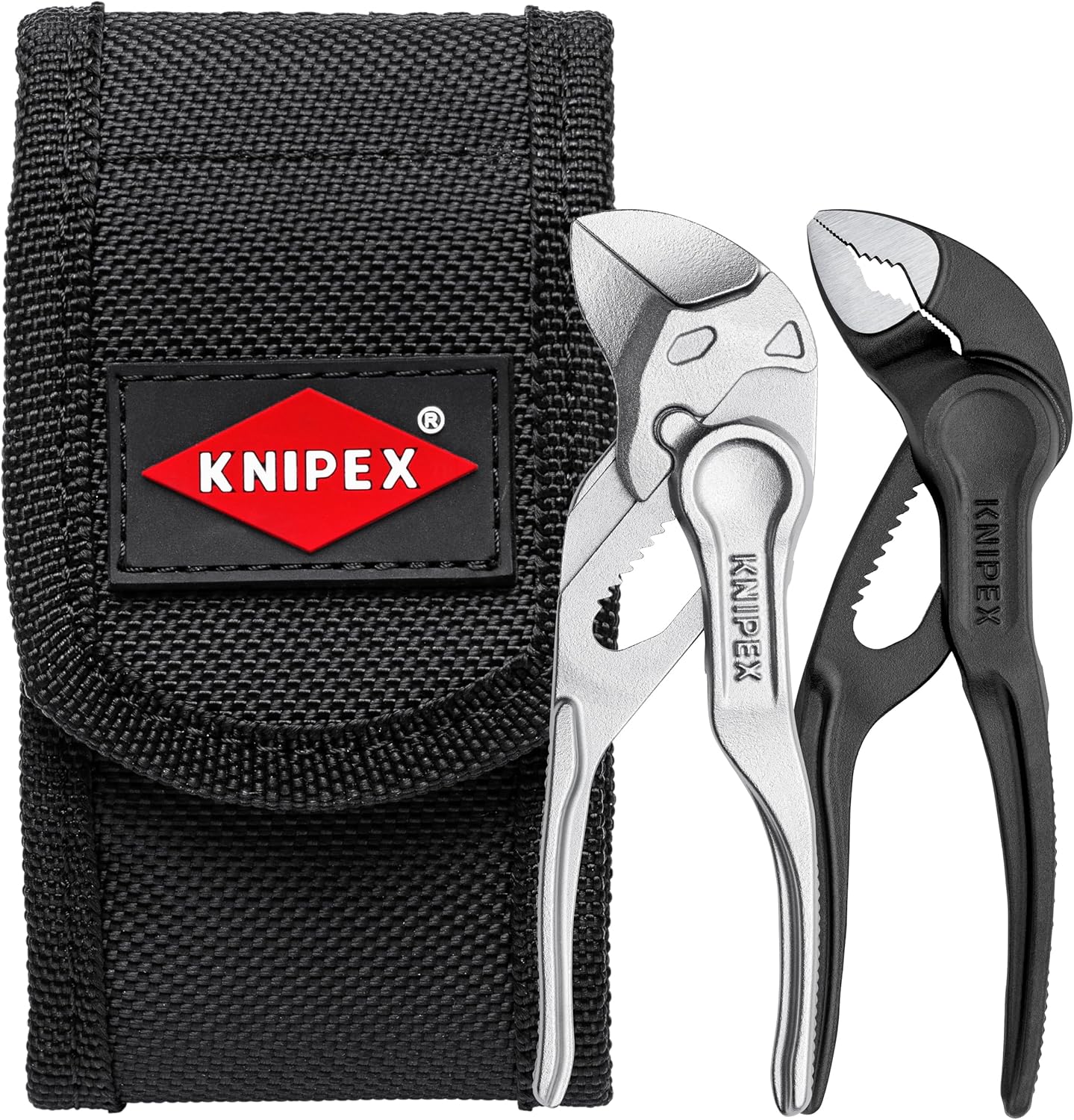 Knipex Mini Pliers XS Set with Belt Pouch for Easy Access