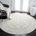 SAFAVIEH Adirondack 6ft Round Ivory Slate Area Rug for Home