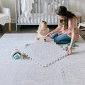 Baby Play Mat for Floor Layla (4x6 ft) - Soft, Stylish Play Space