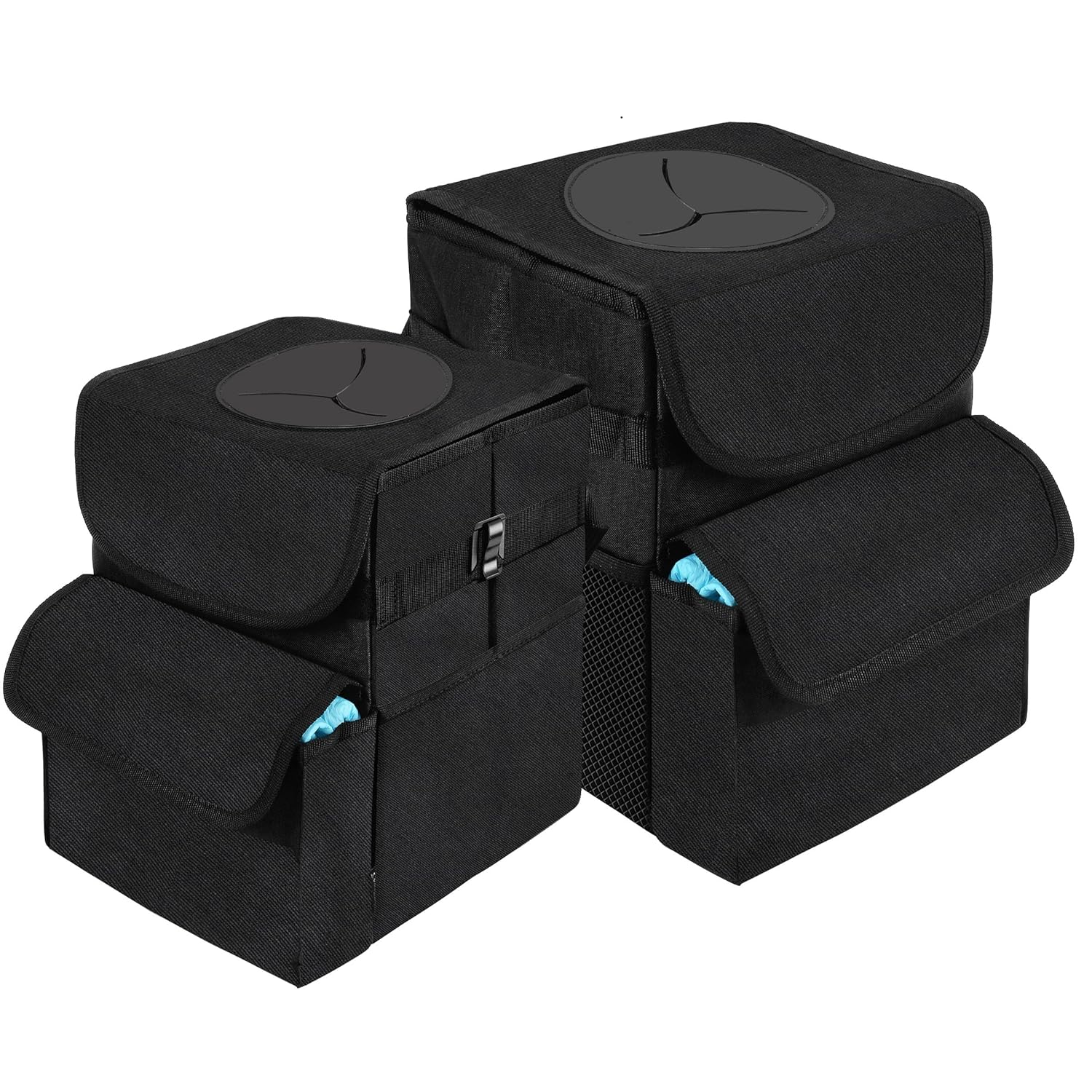 Leak-Proof Car Trash Can with Lid - Keep Your Car Clean!
