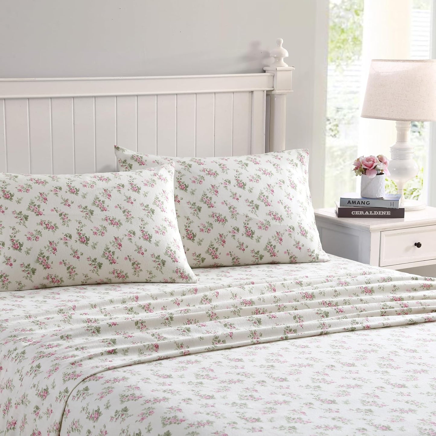 Premium Ultra Soft Cozy Lightweight Cotton Flannel Bedding Set