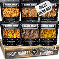 Gourmet Nut Gift Basket for Men - 6 Handcrafted Nut Varieties