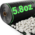 Weed Barrier Landscape Fabric 5.8oz 4ft x 300ft - Heavy Duty Ground