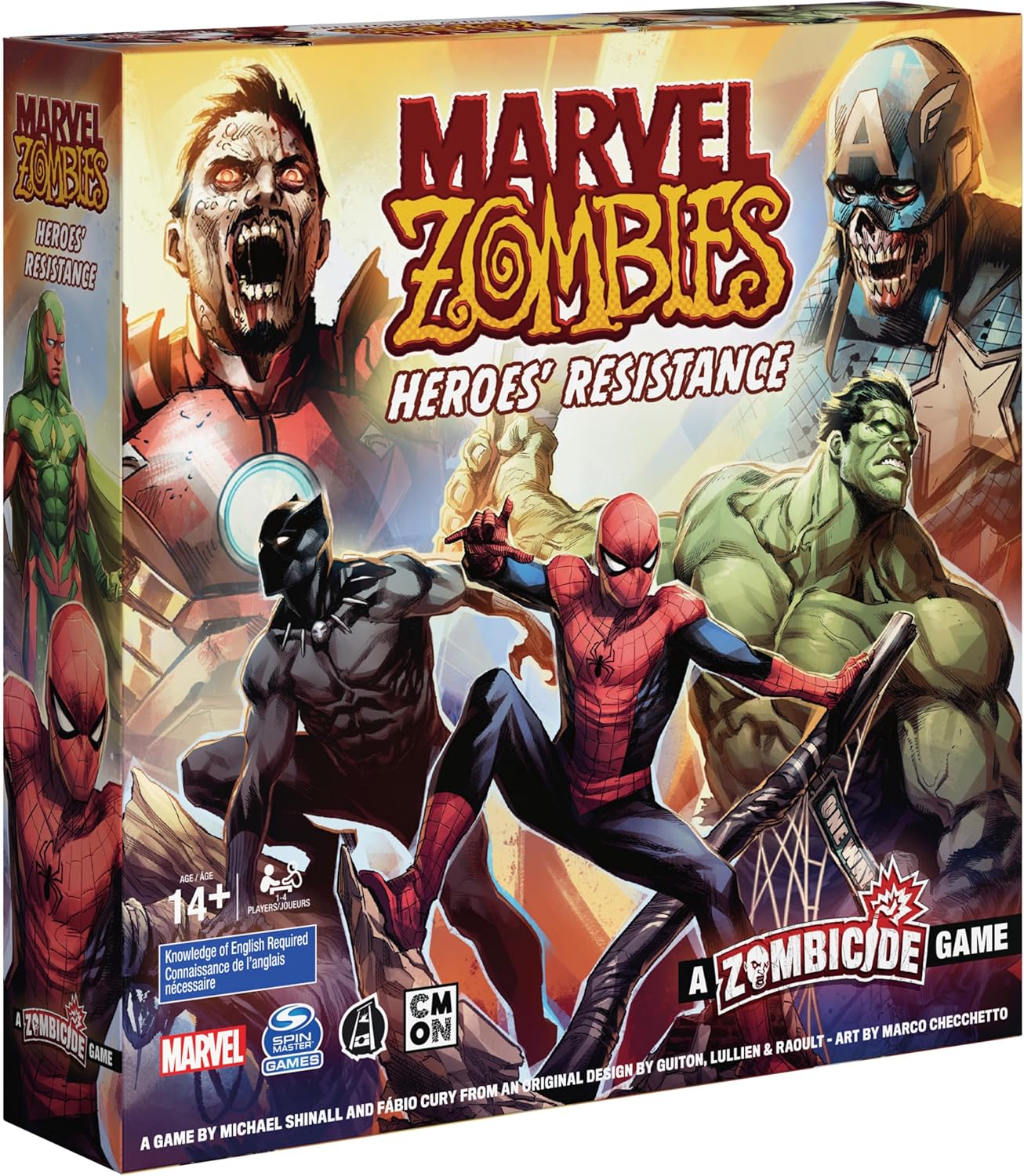 Marvel Zombies Heroes Resistance Cooperative Game for 1-4 Players