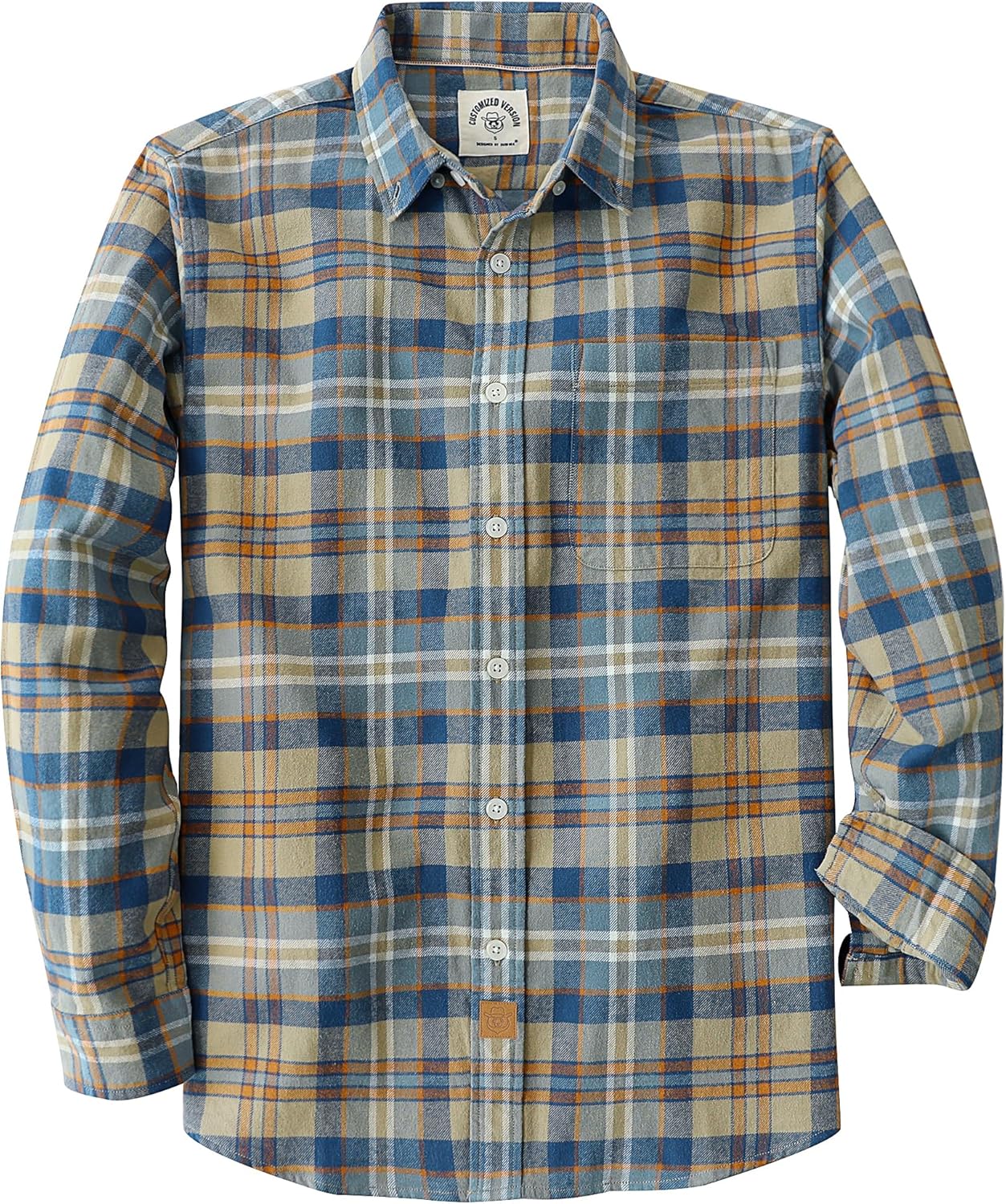 Dubinik Flannel Shirt for Men - Soft Cotton Casual Wear