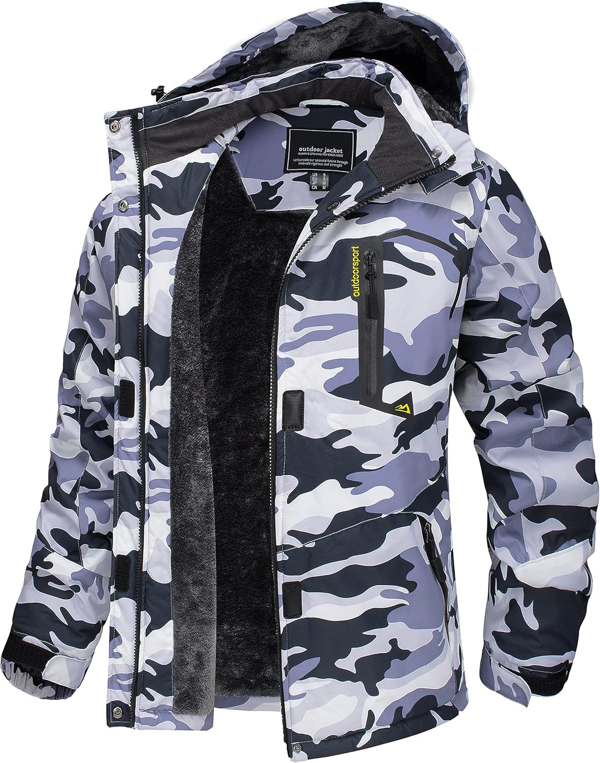 TACVASEN Women's Winter Jacket Waterproof Ski Coat for Cold Weather