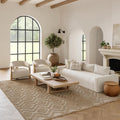 Nourison Versatile Indoor/Outdoor Natural Beige 8 ft x 10 ft - Soft