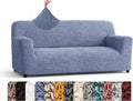 Blue Stretch Sofa Slipcover - Form Fit Washable Protector